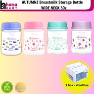 Autumnz 5Oz Wide Neck Breastmilk Storage Bottle Botol Susu EBM 5Oz