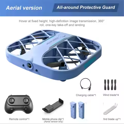 JJRC H107 RC Drone 1/2Batterty 4K 8K FPV Remote Control Drone with Camera RC Helicopter Plane RC Qua
