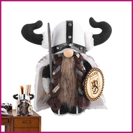 Viking Doll Viking Knight Plush Gnome Doll Vintage Gnome Miniature Decor Elf Home Decor Viking Dwarf