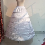 PLAT GRADE A Peticot Petticoat Developer Dress Wire GOWN Ring 6 PETIKUT BARBIE Quality 1 Petticoat
