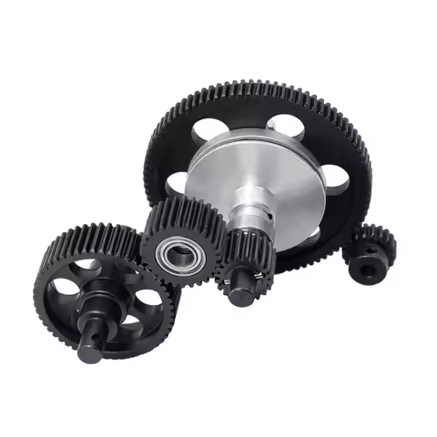 Scx 10 Steel Metal Transmission Gears Set For 1/10 Axial Scx10 Rc Crawler Gearbox Gear 87T Spur Gear