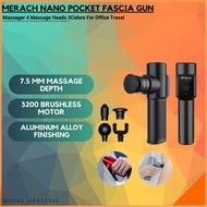 Merach Merrick nano pocket massage gun mini massage gun Sport Therapy Massager Fascial Gun muscle relaxation Spor