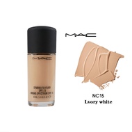 MA₵ รองพื้นชนิดน้ำ Studio Fix Fluid Foundation 30ML SPF15 PA++ N18#N12#NC15#NC20 คอนซีลเลอร์ให้ความช