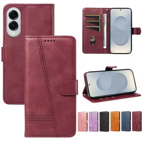 Leather Case For Samsung Galaxy Xcover7 5G A05 A04E A03 Core A02S M80S M62 F62 M60S M55 M35 M32 M23 
