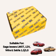 FBK Proton Saga Iswara 12V, Wira1.3/1.5 Rear (Belakang) Brake Shoes (FK6712A)