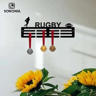 [SONONIA] Wall Mount Medal Hanger Display Rack Sports Award Display Shelf for Living Room
