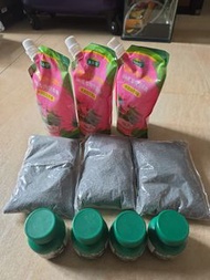 種蓮花用品(泥，淨水片，及碗蓮營養液）
