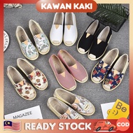Kks Loafer Shoes Women Casual Flat Shoes Women Kasut Wanita Kasut Sarung Wanita Murah Toe Flat Shoes
