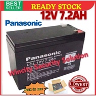 WSS Pana sonic 12v 7.2ah 7.0ah Autogate UPS Rechargeable Battery