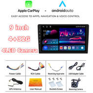 (4+32G)9 นิ้วหน้าจอ 2Din Android 13 เครื่องเสียงรถยนต์ Car MP5 มัลติมีเดียเครื่องเล่นวิดีโอ 2 din 9 