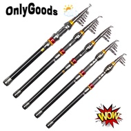 ONLYGOODSS 1.8m 2.1m 2.4m 2.7m 3.0m 3. Carbon Fiber Portable High Quality Sea Pole Pen Pole
