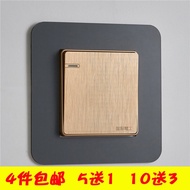 Switch Protective Case Household White Switch Sticker Wall Sticker Socket Sticker Decorative Frame S