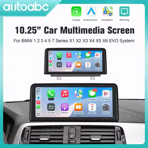 10.25 Wireless CarPlay Android Auto For BMW 1 2 3 4 5 7 Series X1 X2 X3 X4 X5 X6 EVO System With Mul