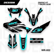 Decal WR Supermoto Accessories Sticker Decal Motor Yamaha WR 155 R Decal WR155 Full Body Variations