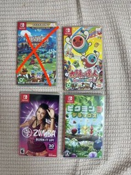 Switch Game（皮克敏3、Zumba、太鼓）