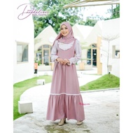 [ Best Quality] Zabannia Dandelion 2 Gamis Motif Wanita Lengan Panjang