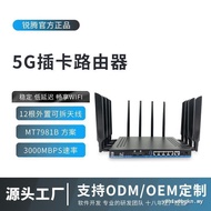 Enterprise Grade 5g Card Wireless Router Gigabit Dual Band mt7981b Plan Office High Speed wifi6 Rout