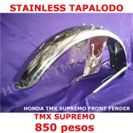 TMX Supremo 150 Front Fender Tapalodo Harap Stainless