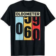 Oldometer 59-60 Funny 60Th Birthday Odometer Gift Oldometer Gift Unisex T-Shirt
