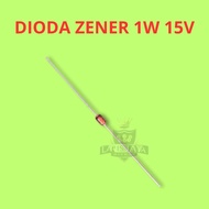 Zener Diode 15V 1W | Stable Voltage Divider Components