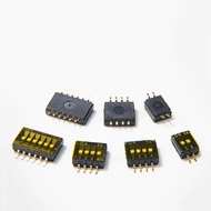 SMD SMT Slide Type Switch 1P 2P 3P 4P 5P 6P 8P 10P 1.27mm Position Way DIP Black Pitch Toggle Switch