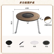 Full Set of Indoor Roasting Stove Charcoal Barbecue Grill Table Outdoor Courtyard Charcoal Grill Stove Barbecue Stove for Home
