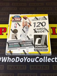 Panini NBA Basketball Trading Cards 2021 2022 Donruss Look For MEGA BOX exclusive Holo Teal Laser Parallels Auto Autographs Signature Series 簽名 Unwap Iconic Rated Rookies Featuring The Game Hottest Young Stars RC Rookies 卡盒 Box New Sealed