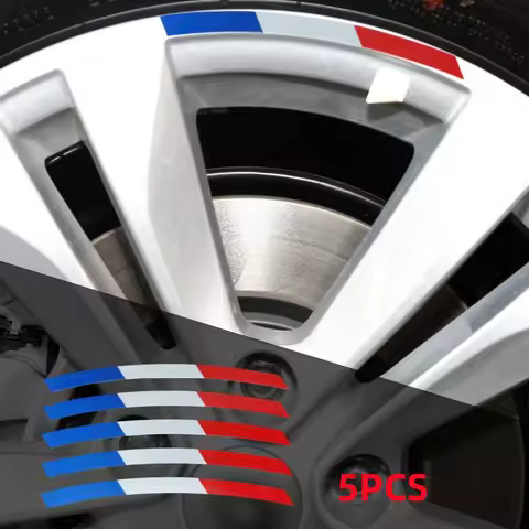 5Pcs Car Wheel Sticker For Citroen DS SPIRIT DS3 DS4S DS5 5LS DS6 DS7 C4 C3 C5 C1 C2 Berlingo Celyse