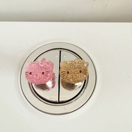 Toilet Button Presser for Manicure