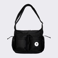 Fertig - Hilly Black Sling Bag - Tas Selempang Hitam Multi Pocket Pria Muat Banyak Kompartemen Luas