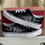 NS Classic low cut black white casual board shoes sneakers-M264