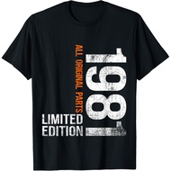 Men's cotton T-shirt Vintage 1981 44th Birthday Gifts Men Women 44 Years Old T-Shirt