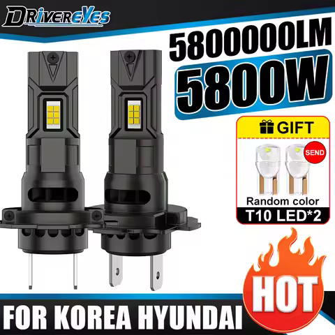 Auto H7 H4 H1 LED Car Bulbs 5570 CSP H11 H8 H9 9005 HB3 9006 HB4 9012 HIR2 Retrofit Automotive Kits 