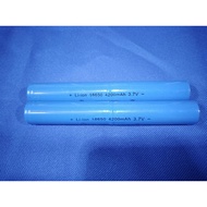 18650 rechargble battery long Bateri Lampu Suluh Panjang#18650 3.7v Bateri boleh cas(1pcs)