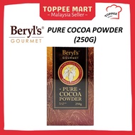 Beryls Cocoa powder 250g (Serbuk Koko Tulen) Beryls Gourmet Pure Cocoa Powder可可粉