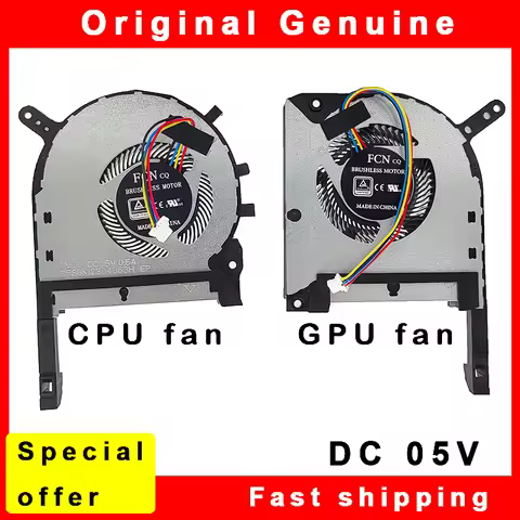 Laptop CPU GPU Fan Cooler For ASUS TUF A17 A15 FA706 IU FA706QR FA706IH F15 FX706IU LI FA506IV FA506