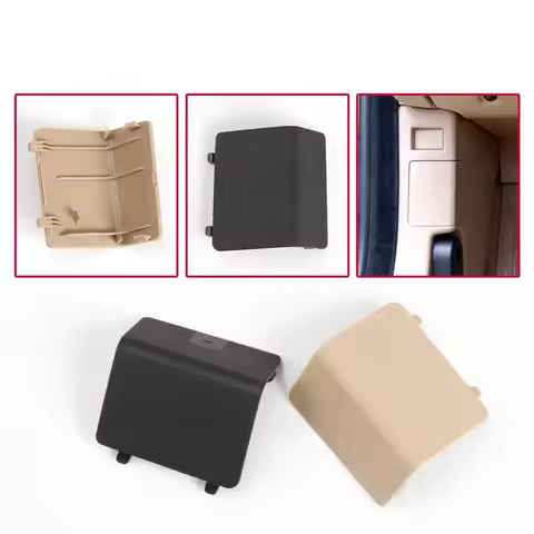 LHD Car Interior Kick Panel Cap Left OBD Plug Cover Trim For BMW 1 3 Series X1 E84 E87 E90 E91 E92 E