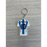 Messi jersey keychain number 10