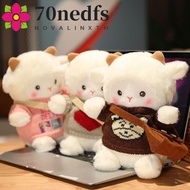 NEDFS Little Sheep Plush Toy Children Gift Lovely Plushie Dolls Sweater Sheep Wears Clothes Sheep An
