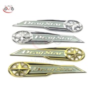 Motorcycle 3D Fuel Tank Emblem Badge stickers and decals For Yamaha Vstar XVS XV400 650 Classic Drag