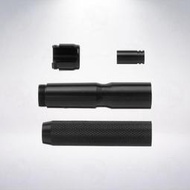 日本 UNUS SMART-JACKET Uni Kuru Toga 專用自動鉛筆芯金屬護套組: 黑色