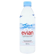 Evian natural mineral water 500ml