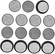 5 Soil Sieve Stone Riddle Mesh Sifting Pan Soil Shaker Stainless Steel Screen Mesh Dirt Sifter for Garden Potting Mesh Sieve Diy Tools Toy Set Mix Plastic Primary School
