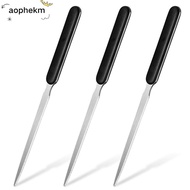 AOPHEKM 3 Pieces Letter Opener Letter Opener, Humanized 3 Pieces Open Letter, Handle Grip Stainless 