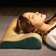 Summer Cool Mat Pillowcase with Pillowcase Cute Memory Foam Cervical Spine Help Sleep Breathable Dor
