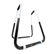 Ultimate Body Press Dip Bar Fitness Station - Adjustable Folding Dip Stand,White/Black