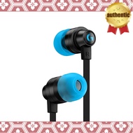 Logicool G Gaming Earphones G333 Wired Earphones Black Inline Mic 3.5mm USB-C Volume Control Compati