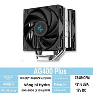 DeepCool AG400 Plus Tản Nhiệt Làm Mát CPU 220W 120Mm Quạt Kép Làm Mát Không Khí Tản Nhiệt Với 4 Ống