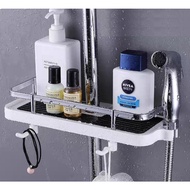 [HB913] Multi-functional Bathroom Shower Shampoo Tray Hanging Shelves Storage Shelf Rack Holder