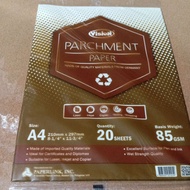 a4 paper parchment paper A4 210mm×297(1pack)20sheet 85gsm